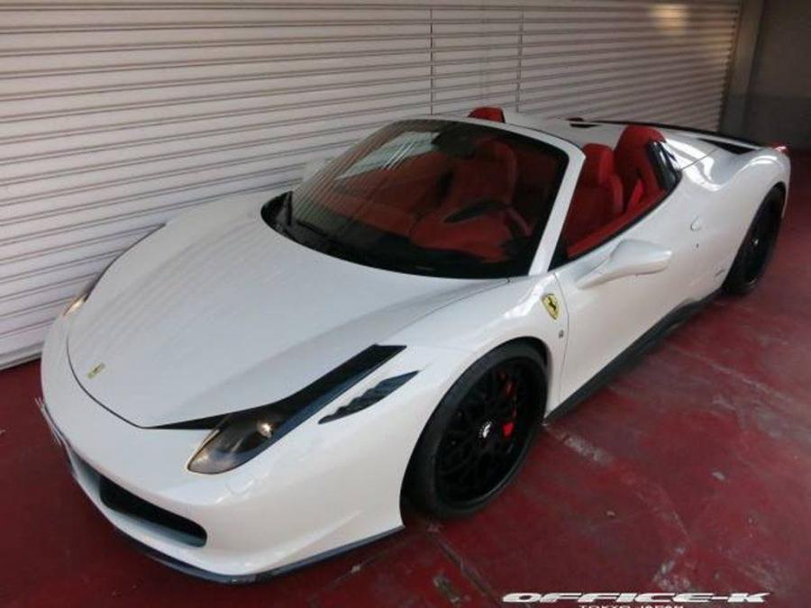  Ferrari 458 Spider White by Office-K 2014 года  (фото 3 из 14)